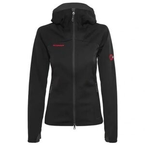 Mammut Ultimate Hoody Windstopper  Full Zip Women's Black Softshell Jacket
